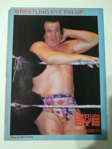 Vintage Wrestling "Chief" Jay Strongbow Pin Up Picture NWA WWF - Picture 1 of 1