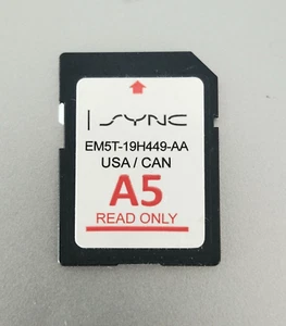2011 - 2014 Ford OEM SYNC Navigation GPS SD Card A5 US & Canada # EM5T-19H449-AA - Picture 1 of 3