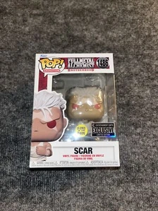Fullmetal Alchemist Brotherhood Scar Brilla en la Oscuridad Funko Pop 1486 Anime - Imagen 1 de 6