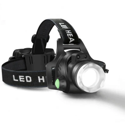HikeMeister® 1000 Lumen Kopflampe USB Wiederaufladbare Wasserdicht Stirnleuchte - Bild 1 von 4