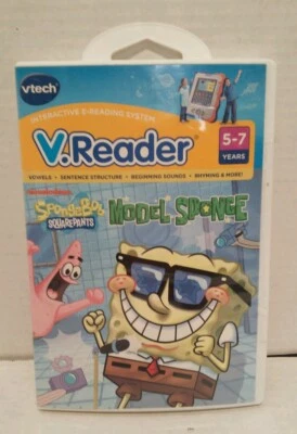 Factory Sealed Vtech V.Reader Sponge Bob Squarepants 2011 - Image 1 of 3