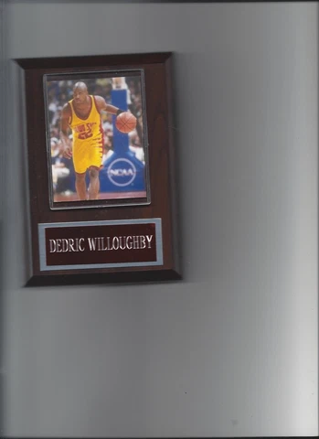 DEDRIC WILLOUGHBY PLAQUE IOWA STATE CYCLONES BASKETBALL NCAA Cover