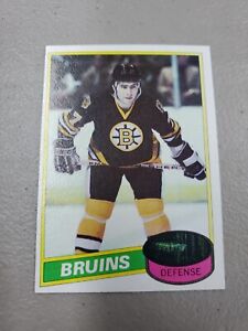 1980-81 Topps Ray Borque Boston Bruins Card # 140 Rookie RC Unscratched M2