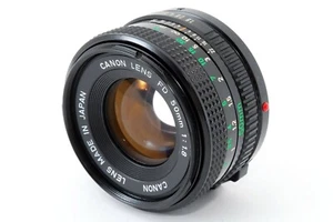 【NEUWERTIG!!】 Canon Neu FD 50 mm f/1,8 NFD MF Prime Objektiv FD Halterung aus Japan 452561 - Bild 1 von 11