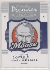 2007-08 O-Pee-Chee Premier Stitchings /199 Mark Messier #PS-MM HOF