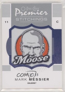 2007-08 O-Pee-Chee Premier Stitchings /199 Mark Messier #PS-MM HOF