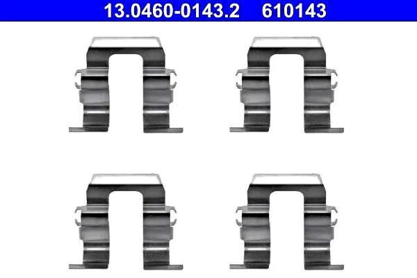 ATE Disc Brake Pads Accessory Kit Disc Brake For SUBARU Impreza II 26232-AA020 - Image 1 of 1