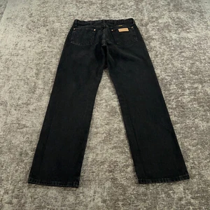 Wrangler Jeans Mens 31x31 Black 13MWZ Cowboy Cut Straight Fit Western Tag:33x32 - Picture 1 of 13