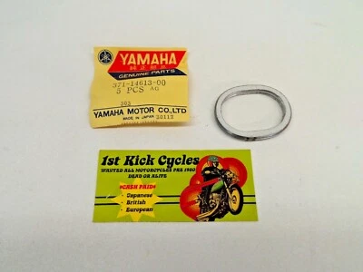 NOS YAMAHA GASKET EXHAUST PIPE TX500 XS500 371-14613-00 OEM Foto 1 de 3