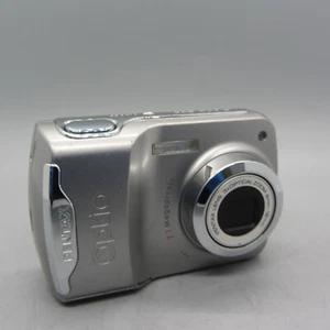 Pentax Optio E35 7.1MP Compact Digital Camera Silver Tested - Picture 1 of 9
