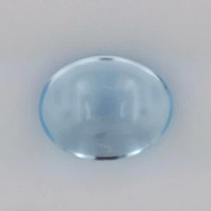 HIMMELBLAUER TOPAS 8 x 6 MM OVALER SCHNITT CABOCHON GANZ NATÜRLICH F-849 - Bild 1 von 1