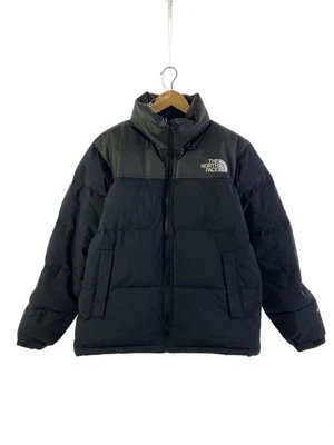 THE NORTH FACE 羽绒服 ALTER 独家 GTX 皮革 Nuptse XL 尼龙 BLK 二手 — 第 1/4 张图片