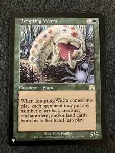 Magic The Gathering MTG - Tempting Wurm - The List Reprints - Bild 1 von 2