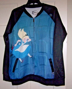 NEW Disney Alice in Wonderland Jacket NWOT XXL Poly Jacket Wonderful !!! - Picture 1 of 5