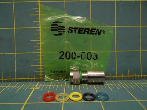 Steren 200-003 731086 RG59 Kompressions-Mini-Stecker Anschluss an Koaxialkabel - Bild 1 von 4