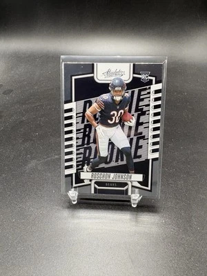 Roschon Johnson Rookie 2023 Panini Absolute #134 RC Chicago Bears - Image 1 of 2