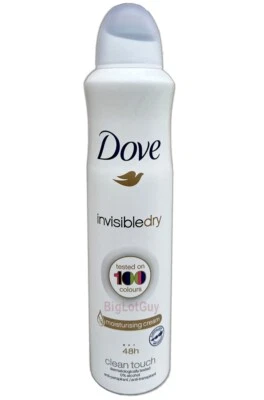 Dove  INVISIBLE DRY Antiperspirant Moisturizing Cream CLEAN TOUCH 8.4oz  Sc 1-Pk - Image 1 of 2