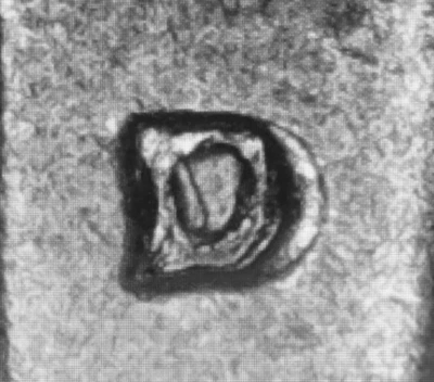 1961 JEFFERSON NICKEL ERROR DDR ALL LETTERS & M.MARK - Image 1 of 4