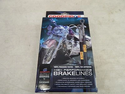 Línea de embrague de acero inoxidable Goodridge 63" P/N: HD1001-1CCH-63 Foto 1 de 2