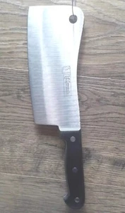 L.C. Germain Fine Stainless Steel 6" Cleaver Rostfrei Edelstahi LifeTime Cutlery - Picture 1 of 6