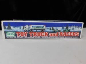 Hess Spielzeug LKW und Racer in OVP und Karton - Bild 1 von 7