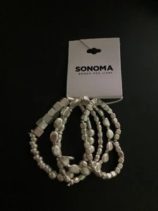Sonoma 4-piece bracelet set, unisex, brand new - Picture 1 of 7