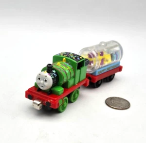 Thomas Friends Take Play Along Diecast Train Tank Happy Birthday Percy & Tanker - Picture 1 of 4