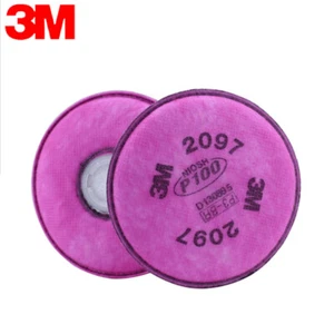 1-50 Packs 3M 2097 P100 Replacement Particulate Filters Respirator Protection - Picture 1 of 4