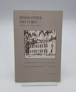 BERKSHIRE HISTORY Magazin Frühjahr 1971 Vol. I Nummer 1 von Historical Society - Bild 1 von 4
