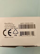 BlackBerry International Travel Charger Micro-usb Black
