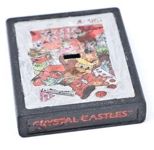 CRYSTAL CASTLES for Atari 2600 Cartridge Game Only CLEAN TESTED & WORKING FAIR - Picture 1 of 4