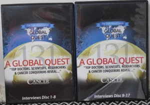 The Truth About Cancer A Global Quest Interviews Disc 1-17 DVD Set plastic tear - Picture 1 of 2