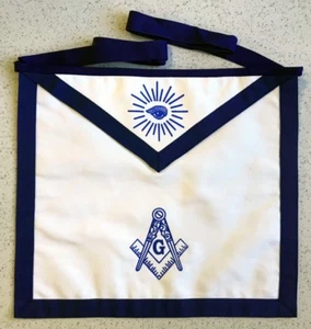 Masonic Master Mason's Printed Cloth Apron (MA-2B) - Picture 1 of 1