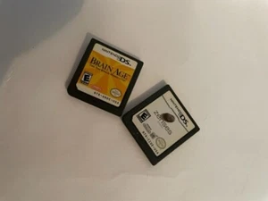 Pacchetto Brain Age and Zenses giochi Nintendo DS usati - solo giochi - testato - Foto 1 di 2