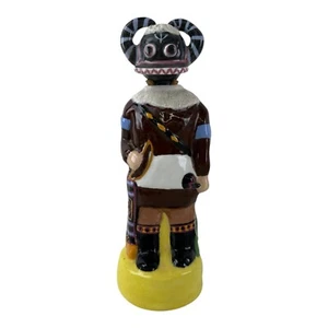 1974 BLACK OGRE Decanter for Jerry D. Collection Original Design. RARE! Tribal - Picture 1 of 13