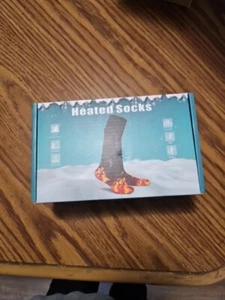 Electric Heated Socks Rechargeable 5000mAh Battery Men Women Winter Foot Warmer - Picture 1 of 2