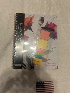 HARDCOVER Academic Year 2024-2025 Planner: (June 2024 Through July 2025) 8.5"... - Picture 1 of 2