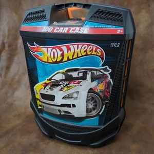 Hot Wheels 100-Car Rolling Storage Case Retractable Handle And Wheels - Picture 1 of 8