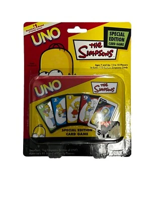 The Simpsons 2003 UNO Special Edition In Collector's Tin - Factory Sealed - Image 1 of 2