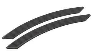 2x Carbon Fiber Fender Flares Arch Wheel Eyebrow Protector Sticker Extension r- - Picture 1 of 5
