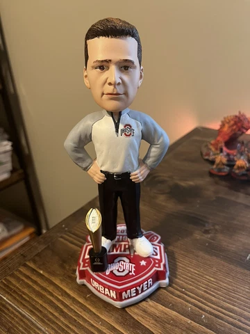 URBAN MEYER 2014 Ohio State Buckeyes Football Bobblehead Limited Edition Cover