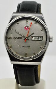 Rado Voyager ref: 636.3250.4.8 automatic stainless-steel day and date