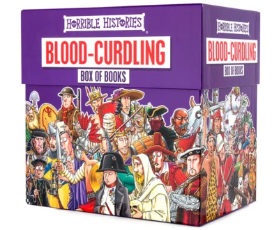 Horrible Histories Blood-Curdling 20 Book Collection Books Box Kids Reading - image 1 of 4
