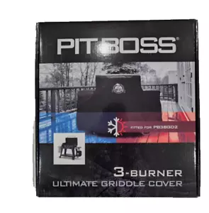 Pit Boss ultimative Bratpfannenabdeckung schwarz (3 Brenner) 32122 Neu - Bild 1 von 2