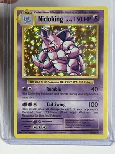 Nidoking 45/108 Evolutions Holo - Photo 1/2