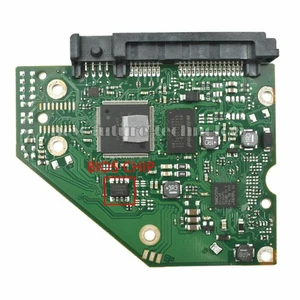 Seagate Board Number:100724095 REV A HDD PCB ST3000VX006 Logic Board - Afbeelding 1 van 3