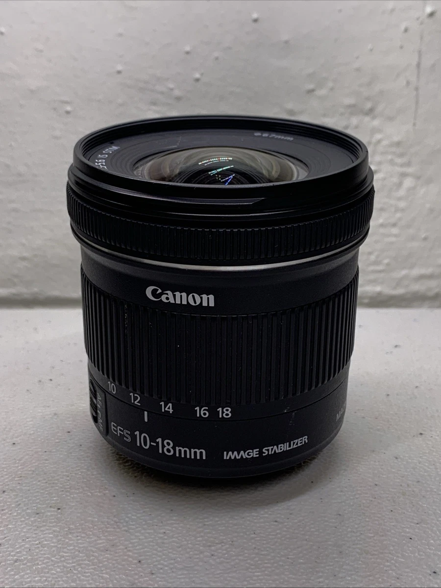 Canon EF-S 10-18mm Camera Lenses for sale | eBay