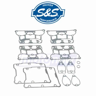 S&S Cycle Rocker Box Gasket Kit for 2005-2014 Harley Davidson FXDC Super pa Foto 1 de 4
