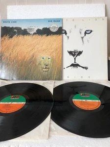 Lot 2LPs White Lion "Pride" "Big Game" 1987/1989. Atlantic. GEMA. EX NM - Picture 1 of 5