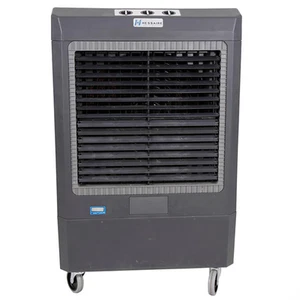 Hessaire MC61V 5,300 CFM Low Humidity Evaporative Cooling Fan, 1600 sqft., Gray - Picture 1 of 16